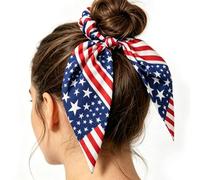 Red White And Blue Headband High Elasticity Head Wraps