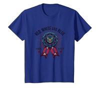 Red, White, and Blue Ribbon Winner T-Shirt, Kids, Royal Blue, 10 Years