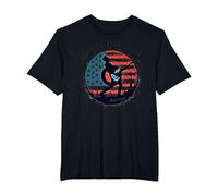 Red, White, and Blues Band T-Shirt, Men's Big and Tall, Black, 2X Tall