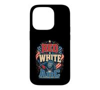 Red White Arc Welder Tradesman Case for iPhone 14 Pro