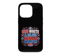 Red White Blue Rehab Team 4th of July Physical Therapy Case for iPhone 13 Pro