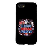 Red White Blue Rehab Team 4th of July Physical Therapy Case for iPhone SE (2020) / 7/8