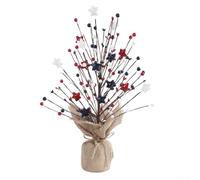 Red White Blue Tree Decoration 42cm Sturdy(E)