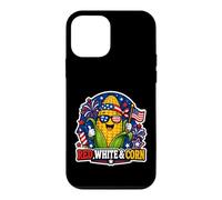 Red White & Corn Patriotic Summer Cookout Case for iPhone 12 mini
