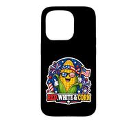 Red White & Corn Patriotic Summer Cookout Case for iPhone 15 Pro