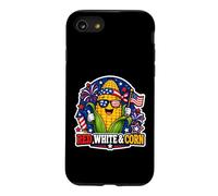 Red White & Corn Patriotic Summer Cookout Case for iPhone SE (2020) / 7/8