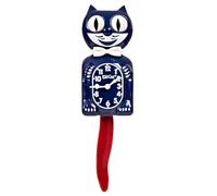 Red, White & Galaxy Blue Kit-Cat Clock