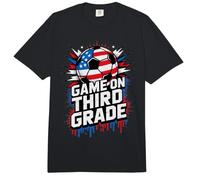 Red White Game ON Third Grade Soccer Happy First Day Teacher Comfort Colors Adult Heavyweight T-Shirt