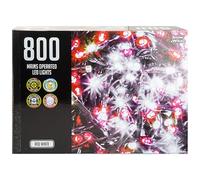 Red & White Mains Operated Multifunction 800 LED Lights - 1 Set - Perfect for Indoor & Outdoor Use