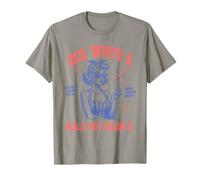 Red White Really Not Feeling It Retro Statement T-Shirt