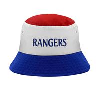 (Red/White/Royal Text, M/L) Fan Originals Rangers Bucket Hat