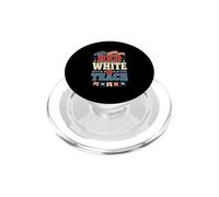 Red White Teach American Vintage PopSockets PopGrip for MagSafe