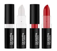 Red & White Twist-Up Face Paint Stick | Red & White Twist-Up Makeup for Face, Lips & Body | Long-Lasting, Sweatproof, Easy to Apply - Halloween, Cosplay & Festival Ready,Flag Face Paint Stick