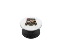 Red Whites And Tired Just Resting My Eyes Design PopSockets Adhesive PopGrip