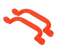 Red Widened Climbing Handle Non Slip Plastic Playground Grips for playhouses, treehouses, Climbing Frames, Jungle Gyms