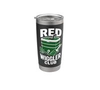 Red Wiggler Compost Club Stainless Steel Insulated Tumbler