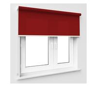 Red Window Roller Blind Choice of 19 Width Sizes, 200cm Drop, 45cm wide (+4.5cm fittings)