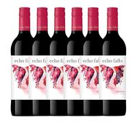 Red Wine Case of 6 bottles | Echo Falls Blended Red Wine | New Zeland | 75cl | 13% ABV