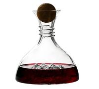 Red Wine Decanter | 64oz Bar Glasses, Clear Alcohol Decanter, for Restaurant Collectors, Dinner, Tasting, Event, Wedding Bartenders, Bars, Clubs, Hall Artists