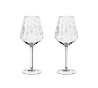 Villeroy & Boch - Toy's Delight red Wine Glass Set with 2 Crystal Glasses, Glass, Transparent, Dishwasher-Safe, Capacity 470 ml
