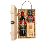 Red Wine Hamper | Wine Lovers | Malbec | Cheese Lover | Wine Hamper | Mother's Day | Birthday | New Home | Wedding | Congratulations - Gourmet - La Vaca Gorda Malbec