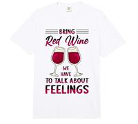 Red Wine Lover Wine Drinker Wine Tester Wine Drinking Comfort Colors Adult Heavyweight T-Shirt