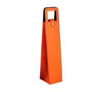 Red Wine Packaging Bags Gift Universal Packaging Leather Boxes Multiple Single Bottle Wine Glass Packaging Leather Bags(Orange,9X9X41CM_1PCS)