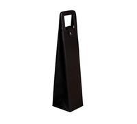 Red Wine Packaging Bags Gift Universal Packaging Leather Boxes Multiple Single Bottle Wine Glass Packaging Leather Bags(Black,9X9X41CM_1PCS)