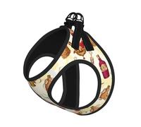 Red Wine Print Harness Leash Set For Cats And Dogs, Reflective Adjustable, Soft Breathable Mesh Vest With Escape-Proof Lead, For Small Pets And Kitten Puppies