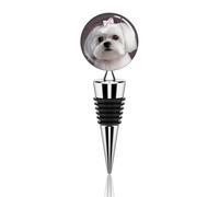 Red Wine Stoppers, Lovely Maltese Dog Printed Red Wine Stoppers,durable Red Wine Stoppers,household Red Wine Stoppers