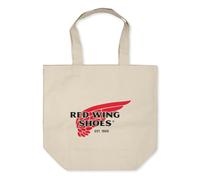 Red Wing Canvas Tote Bag - White