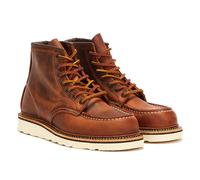 Red Wing Mens 1907 Classic Moc Toe Boots in Brown Leather - Size UK 9