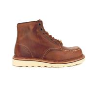 Red Wing Mens 1907 Classic Moc Toe Boots in Brown Leather - Size UK 10.5
