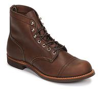 Red Wing Mid Boots 6" IRON RANGER in Brown 6.5
