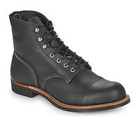 Red Wing Mid Boots IRON RANGER in Black 6
