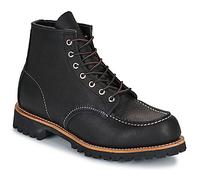 Red Wing Mid Boots ROUGHNECK in Black 7
