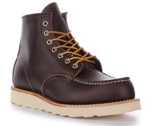 Red Wing Shoes Classic Moc Toe Excilbur Mens Black Cherry Boots-UK 7.5 / EU 41.5