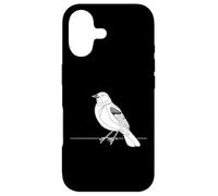 Red-Winged Blackbird Line Art Bird Illustration Case for iPhone 17