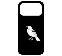 Red-Winged Blackbird Line Art Bird Illustration Case for iPhone 17 Pro Max