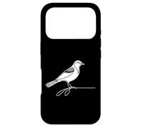 Red-Winged Blackbird Line Art Wildlife Bird Design Case for iPhone 17 Pro