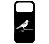 Red-Winged Blackbird Line Art Wildlife Bird Design Case for iPhone 17 Pro Max