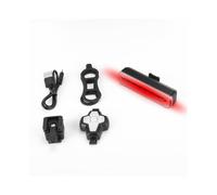 (Red) Wireless Remote Control Bicycle Signal Tail Light Bike Turn Signal Light USB Charging Waterproof Night Warning Light