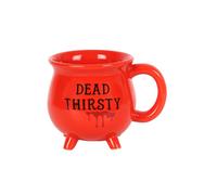 Grindstore Dead Thirsty Cauldron Tea and Coffee Mug Red