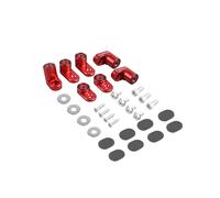 (red with logo) Rear Wing Spoiler Hatch Riser Lift Extension Bolt-on For Ford Focus ST Hatchback 2013-2018 RS MK3 2016-2018 Accessories