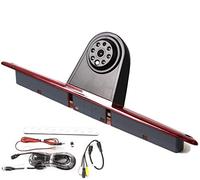 RED WOLF 3rd Brake Light Backup Camera Roof Mount Fit for 2007-2018 Mercedes-Benz Sprinter Dodge Sprinter VW Crafter Vans Transporter Rear View Reverse Parking Camera 6 IR Night Vision Light