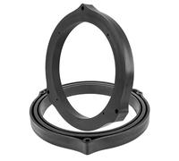 RED WOLF 6.5 Inch Front Rear Door Speaker Adapter Compatible with Ford 2013-2020 Mustang Fusion Fiesta Focus Install 6-1/2" Aftermarket Audio Speaker Spacer Ring Bracket 2 PCS PJFD03-1906