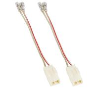 RED WOLF Aftermarket Front Rear Door Speaker Wire Harness Connector Adapter Plug for 2002-2019 Jeep Wrangler Chrysler Dodge Vehicles 2PCS