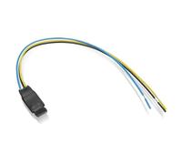 RED WOLF Car 12 Volt to 5 Volt Step Down Adapter Harness Fit Aftermarket Radio Stereo Install for Early Ford Mustang Lincoln