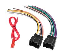 RED WOLF Car Aftermarket Radio Stereo Wiring Harness Adapter Connector Compatible with 2006-2013 Chevy GMC Express Savana Buick