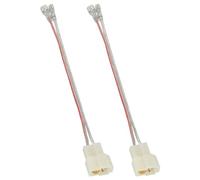 RED WOLF Car Door Speaker Wire Harness Plug Connector Replacement For 1988-2008 Volkswagen, Mazda, Nissan, Subaru, Suzuki Older Vehicles